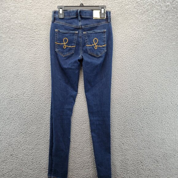 Lilly Pulitzer Super Skinny Jeans Size 00 Ankle Fit - Picture 11 of 16